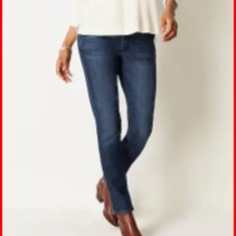 JJill Authentic Fit Slim Ankle Jeans